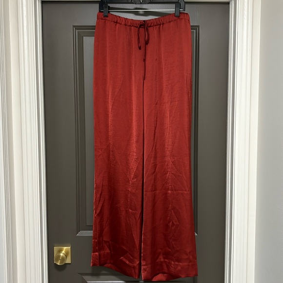 Banana Republic Luxe pull on wide leg pant M - Picture 2 of 7